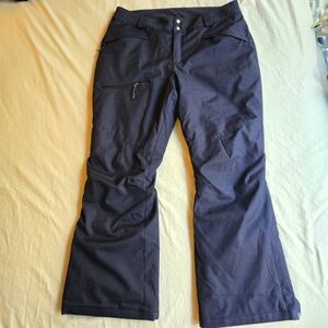 Columbia Wildside Pant Women's XL Navy - Regular Fit Ski Snow Pants Insulated